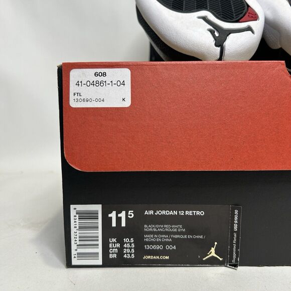 Nike Shoes Air Jordan 12 Retro “Nylon/Neoprene” 2024 - Picture 8 of 9